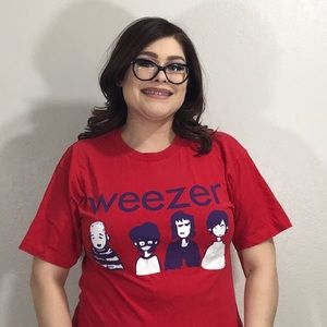Red Weezer Tee